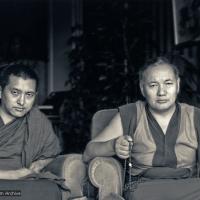 Lama Zopa Rinpoche and Lama Yeshe, 1983
