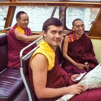 Lama, Marcel and Rinpoche, 1979