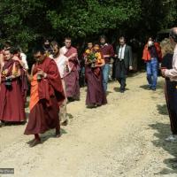 Cremation of Lama Yeshe, 1984
