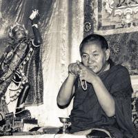 Lama Yeshe teaching at Tushita, 1983