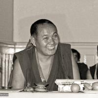 Lama teaching, MI, 1976