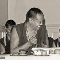 Lama teaching, MI, 1976