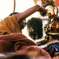 Rinpoche painting Tara, 1976
