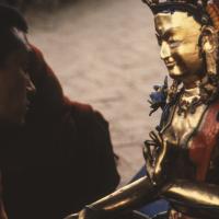 Rinpoche painting Tara, 1976