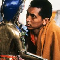 Rinpoche painting Tara, 1976
