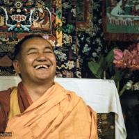 Lama teaching at VPI, 1983