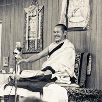 Lama Yeshe, Lake Arrowhead, 1975