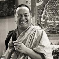 Lama teaching, Yucca Valley, 1977