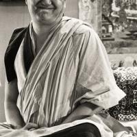 Lama teaching, Yucca Valley, 1977