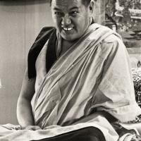 Lama teaching, Yucca Valley, 1977