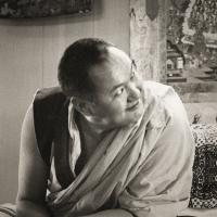 Lama teaching, Yucca Valley, 1977