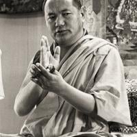 Lama teaching, Yucca Valley, 1977
