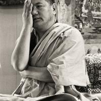 Lama teaching, Yucca Valley, 1977