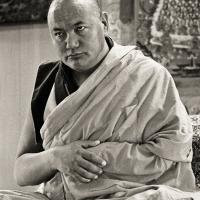 Lama teaching, Yucca Valley, 1977