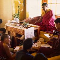 Geshe Rabten teaching, 1975