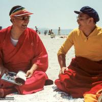 Lama with Lobsang Gyatso, 1983