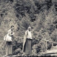 Lama Yeshe and Lama Zopa Rinpoche, Lawudo, 1973