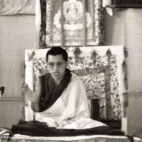 Rinpoche teaching, 1976