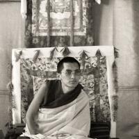 Rinpoche teaching, 1976