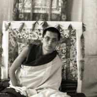 Rinpoche teaching, 1976
