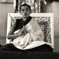 Rinpoche teaching, 1976