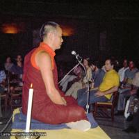 Lama Yeshe teaching in New York City, 1974