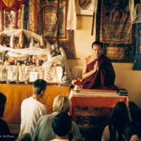 Lama Yeshe teaching, Kopan, 1973