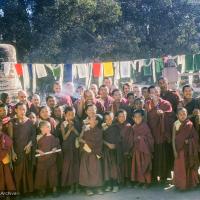 MEC students in Bodhgaya, India, 1974