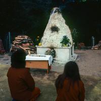 Cremation of Lama Yeshe, 1984