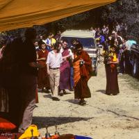 Cremation of Lama Yeshe, 1984