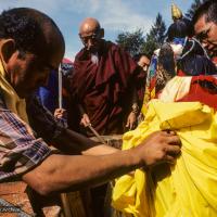 Cremation of Lama Yeshe, 1984