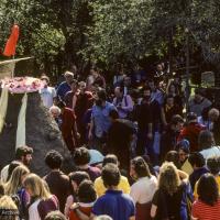 Cremation of Lama Yeshe, 1984