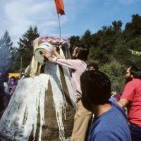 Cremation of Lama Yeshe, 1984