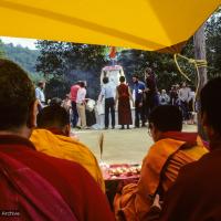 Cremation of Lama Yeshe, 1984
