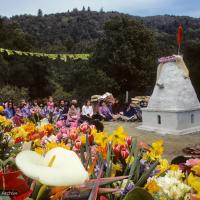 Cremation of Lama Yeshe, 1984