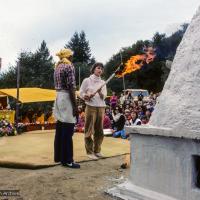 Cremation of Lama Yeshe, 1984