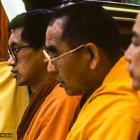 Cremation of Lama Yeshe, 1984