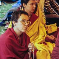 Cremation of Lama Yeshe, 1984