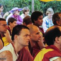 Cremation of Lama Yeshe, 1984