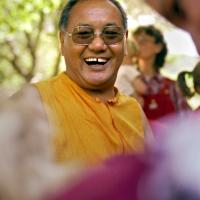Lama at a family gathering, 1983