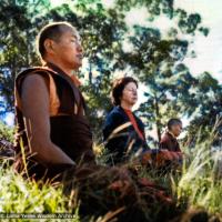 Lama, Beatrice and Rinpoche, 1975