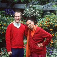 Jon and Lama in Vancouver, 1978