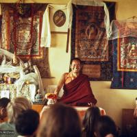 Lama Yeshe teaching, Kopan, 1973
