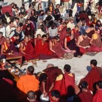 Puja at Boudhanath