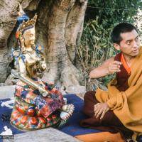 Rinpoche painting Tara, 1976