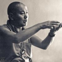 Lama teaching at UCSC, 1978