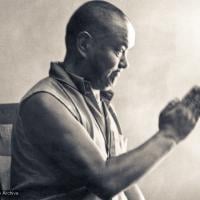 Lama teaching at UCSC, 1978