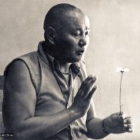 Lama teaching at UCSC, 1978