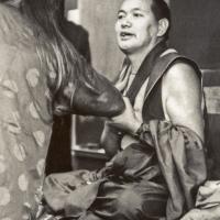 Lama teaching at UCSC, 1978