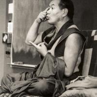 Lama teaching at UCSC, 1978